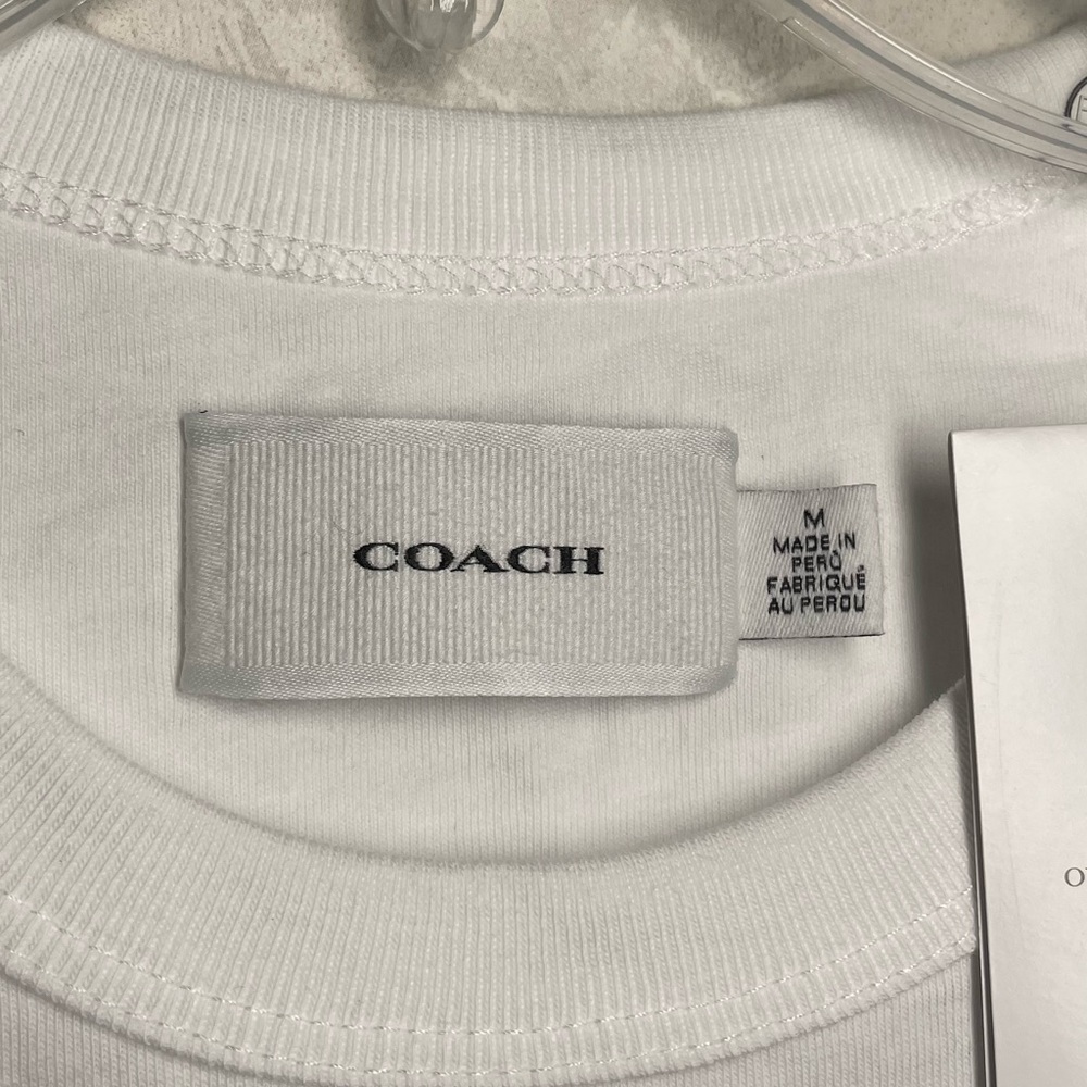 NWT Coach rainbow carriage and horse graphic tee - Picture 4 of 5